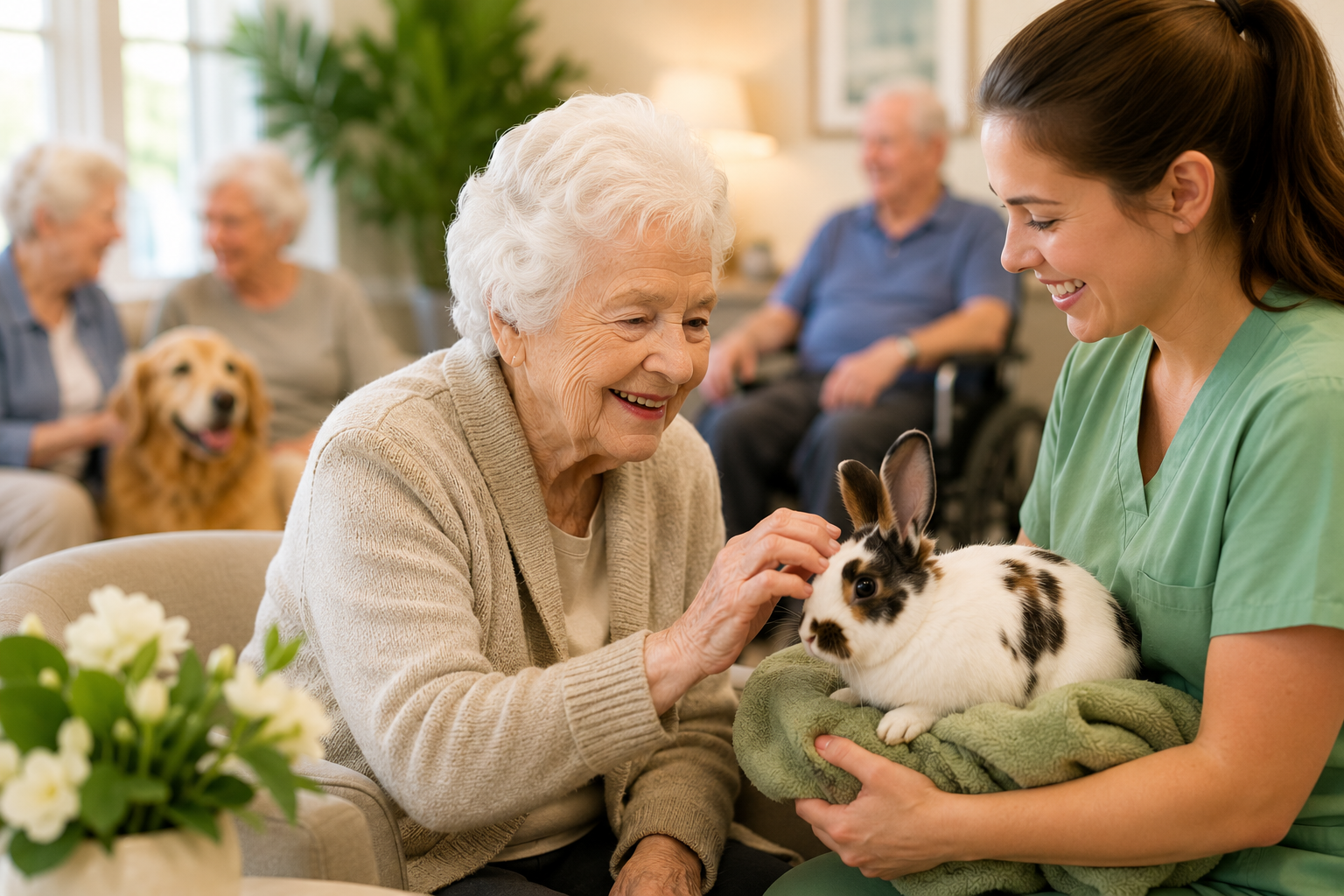 Animal Therapy Visits